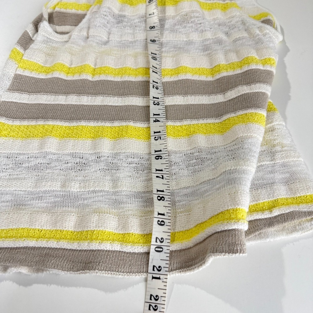 Dolan Left Coast Collection Sleeveless Striped Cowl Neck Knit Top‎ Sz M - Picture 3 of 7